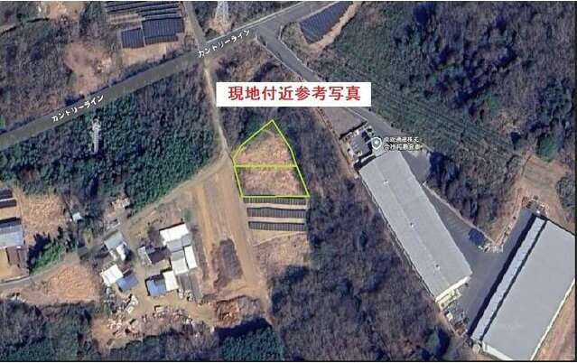 3-売地「稲敷市月出里字駒込台1206-3 」