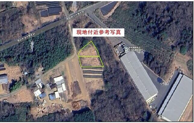 2-売地「稲敷市月出里字駒込台1206-4 」